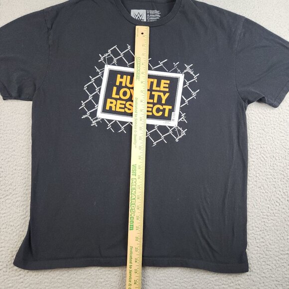 WWE Authentic John Cena Hustle Loyalty Respect Big Dog Y2K Shirt XL Wrestling - Picture 3 of 9